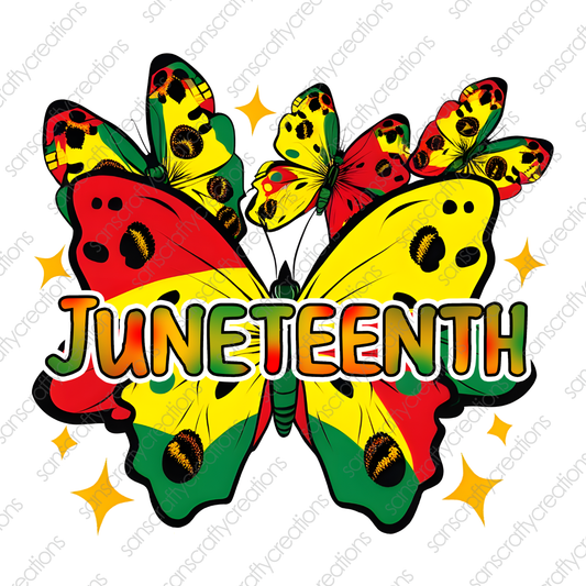 Juneteeth-Printed Heat Transfer Vinyl