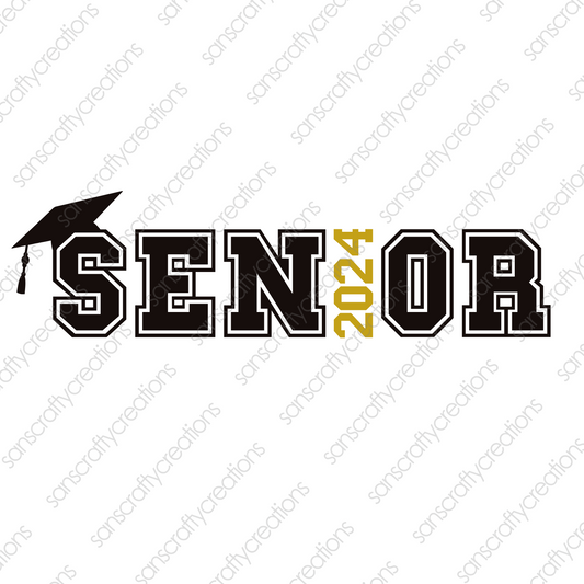 Senior 2024-Printed Heat Transfer Vinyl