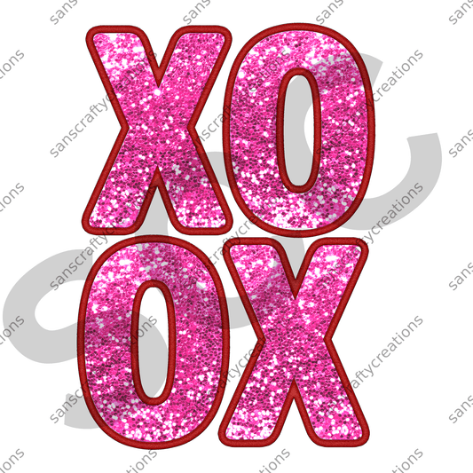 XOXO-Transfer -  by SansCraftyCreations.com - 