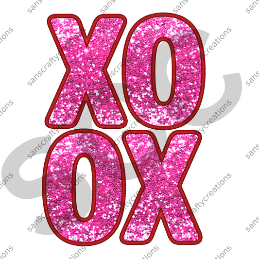 XOXO-Transfer - by SansCraftyCreations.com -
