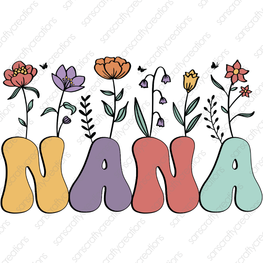 Nana-Printed Heat Transfer Vinyl