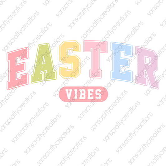 Easter Vibes- HTV Transfer