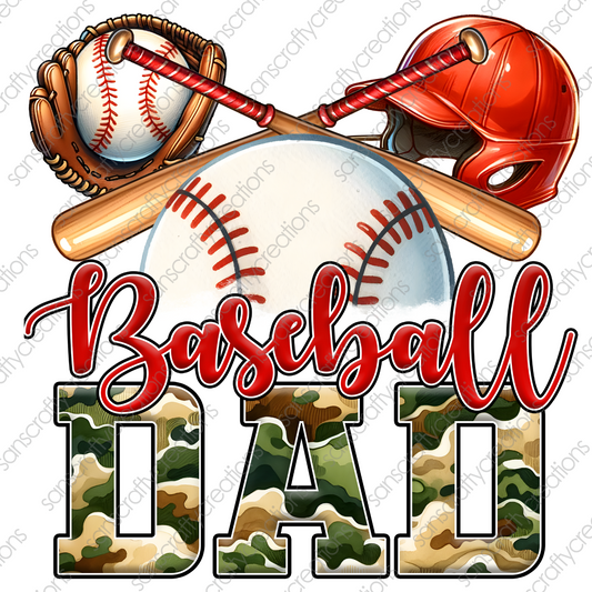 Baseball Dad-Htv Transfer