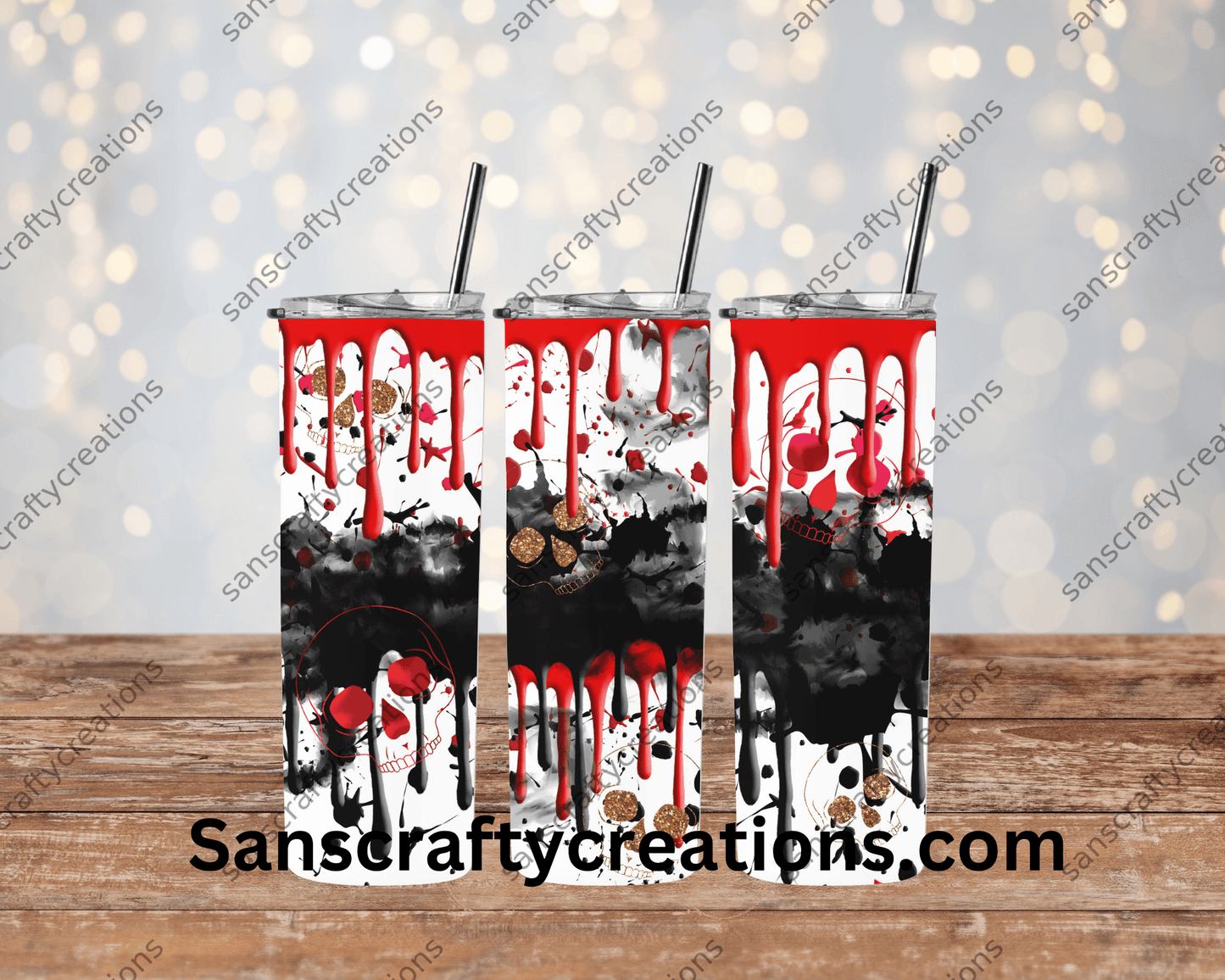 Crime-Tumbler Wrap - Tumbler 20oz by Sanscraftycreations.com - blanks, custom, gift, personalized, sublimation, tumbler 20oz.