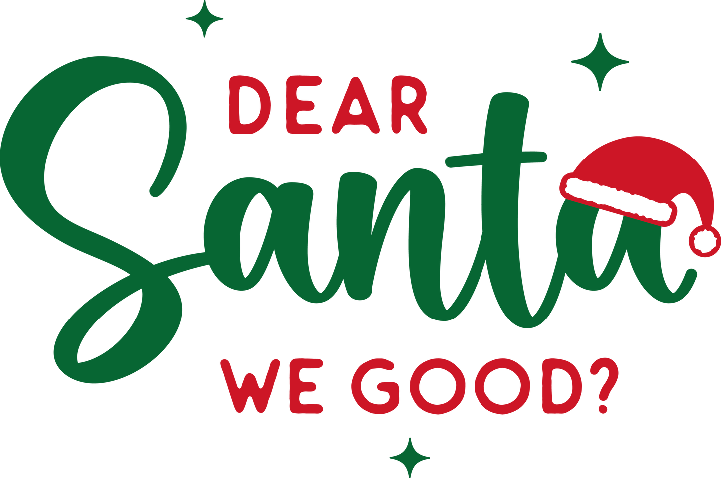 Dear Santa- Adult Transfer