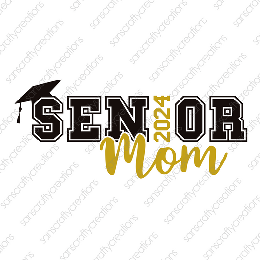 Senior Mom-Printed Heat Transfer Vinyl