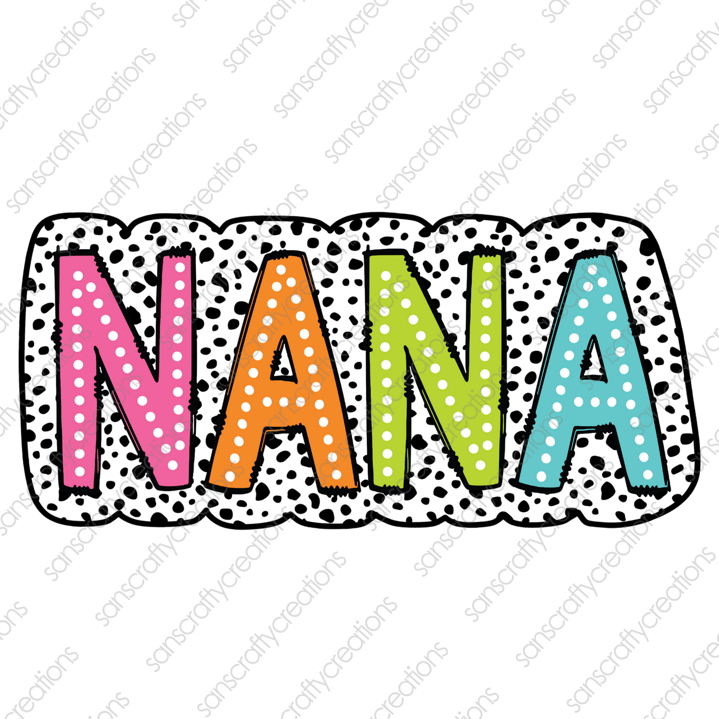 NANA-Printed Heat Transfer Vinyl (Copy) (Copy)