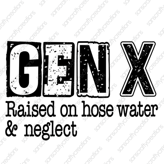 GenX-Printed Heat Transfer Vinyl