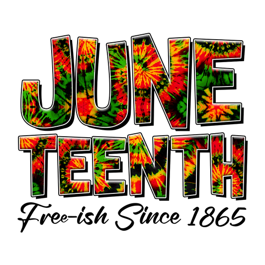 Juneteeth-Printed Heat Transfer Vinyl