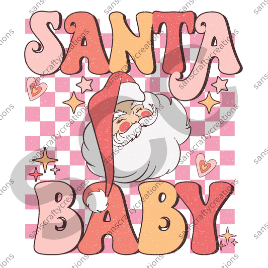 Santa Baby - by SansCraftyCreations.com -