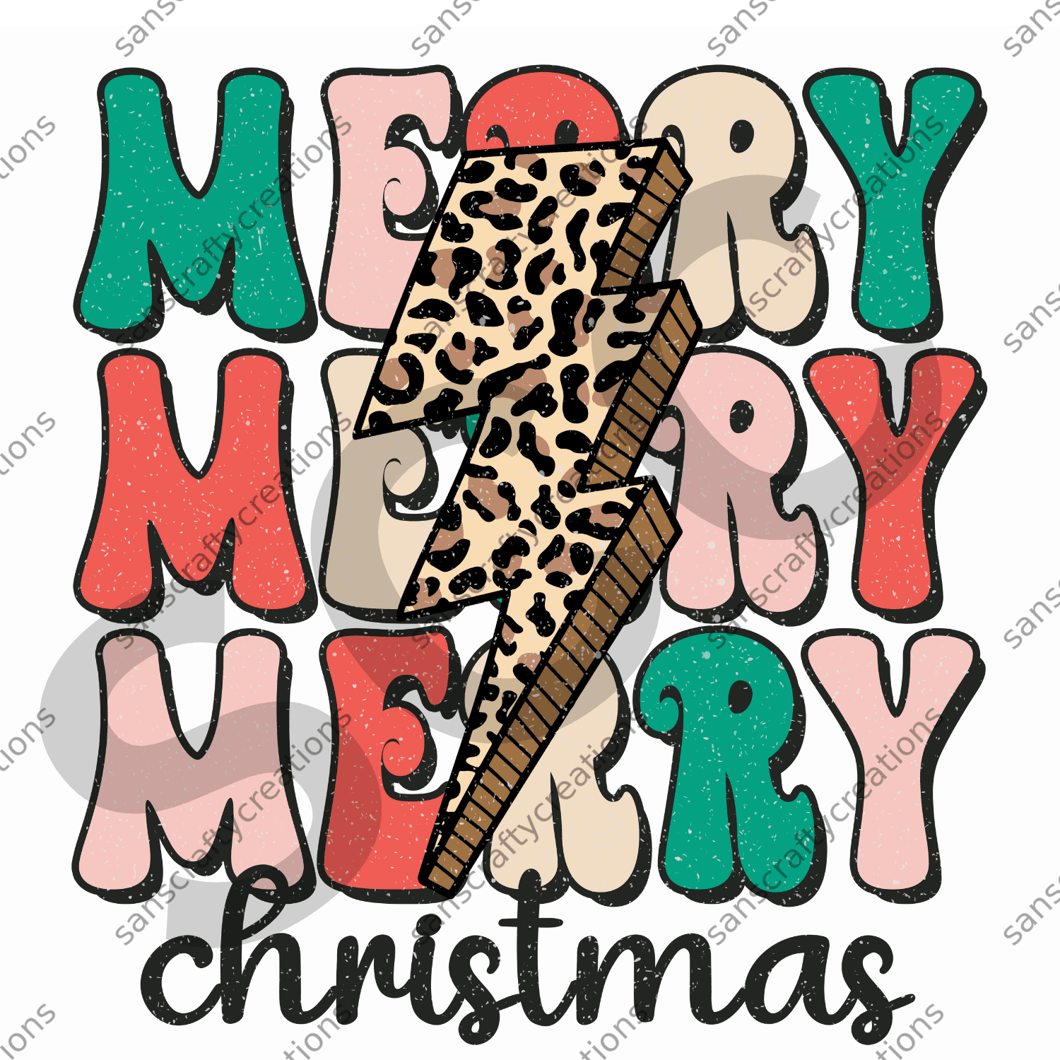 Merry Christmas -  by SansCraftyCreations.com - 