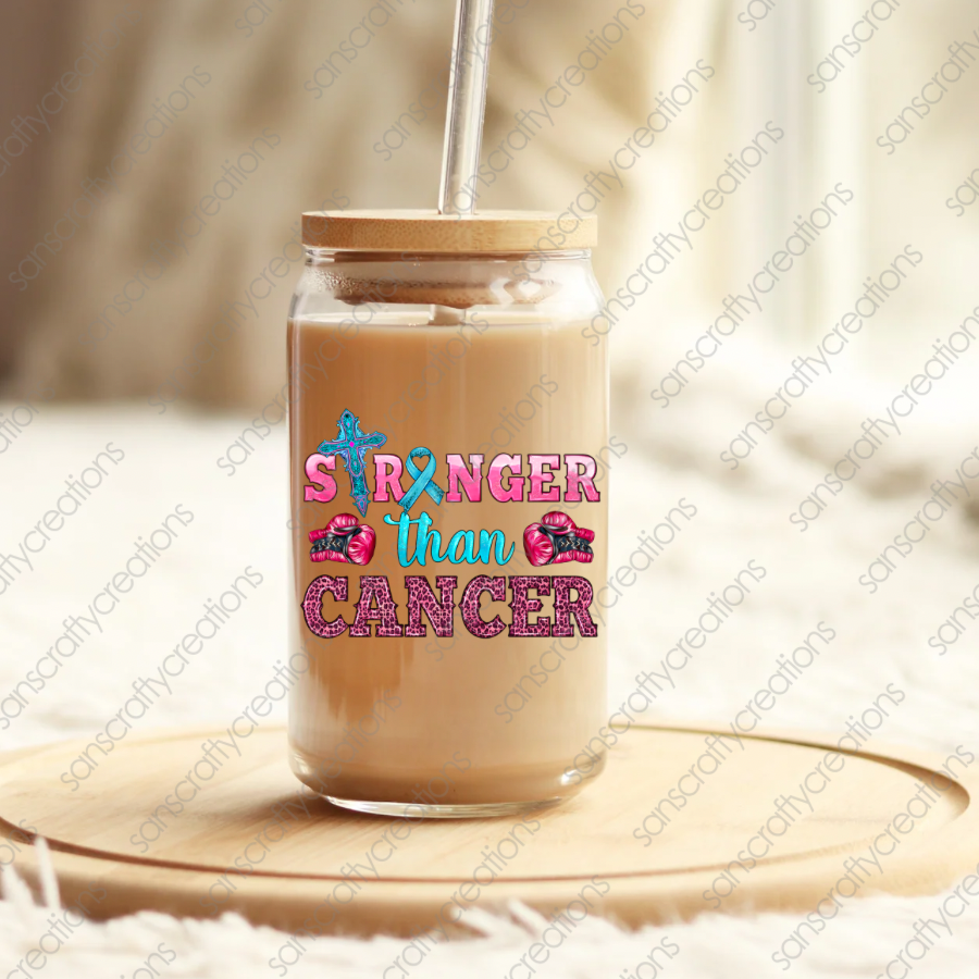 Stronger than Cancer-Decal