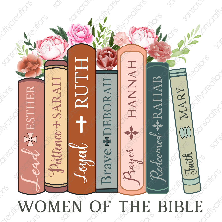 Women of the Bible-Printed Heat Transfer Vinyl