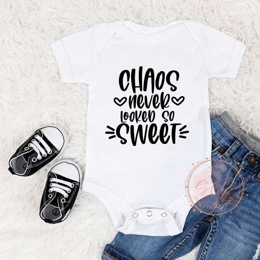 Chaos never looked so sweet-Baby Onsie