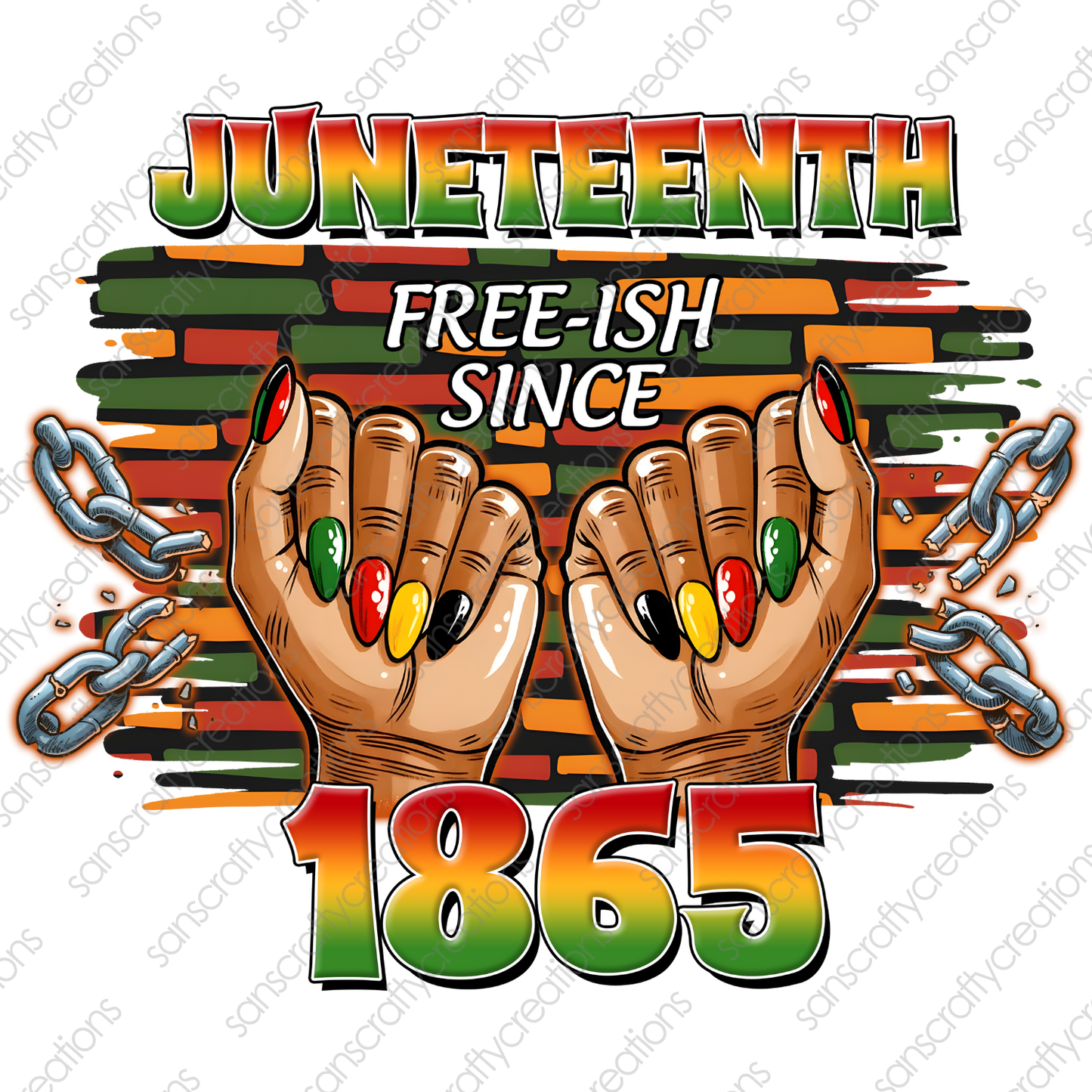 Juneteenth-Printed Heat Transfer Vinyl