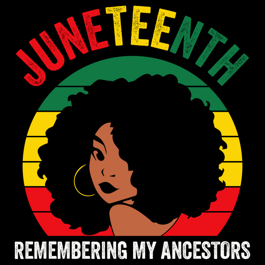 Juneteenth-Printed Heat Transfer Vinyl