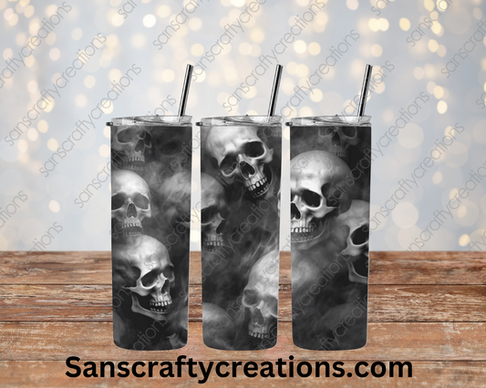 Skulls-Tumbler Wrap