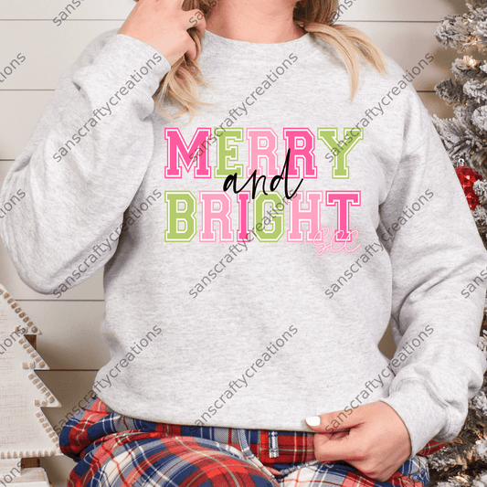 Merry and Bright-HTV -  by SansCraftyCreations.com - 