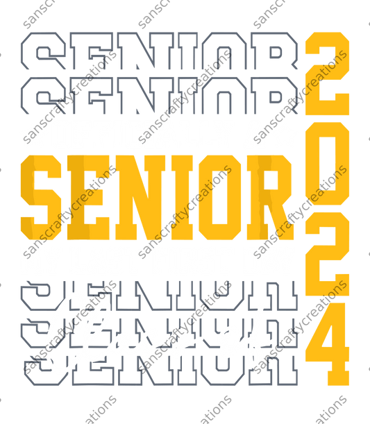 Senior 2024-Transfer - by SansCraftyCreations.com -