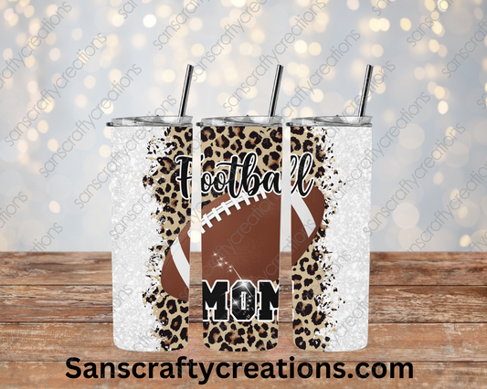 Football Mom-Tumbler Wrap