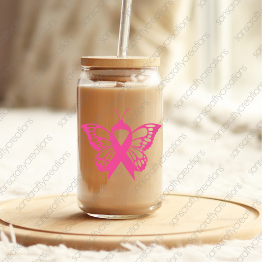 BUTTERFLY RIBBON-Decal