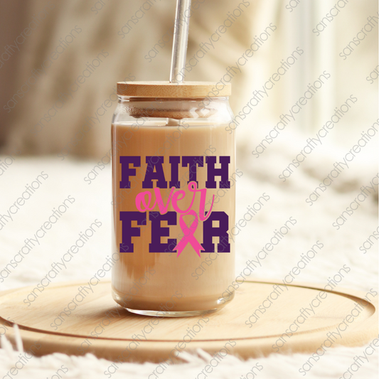 FAITH OVER FEAR-Decal