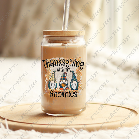 Thanksgiving with my Gnomies-Decal