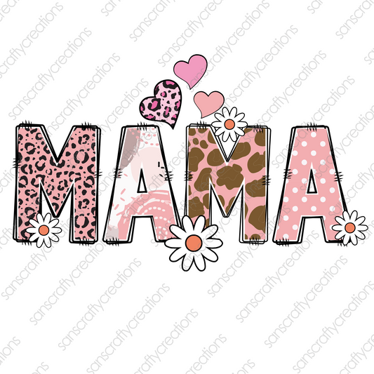 MAMA-Printed Heat Transfer Vinyl