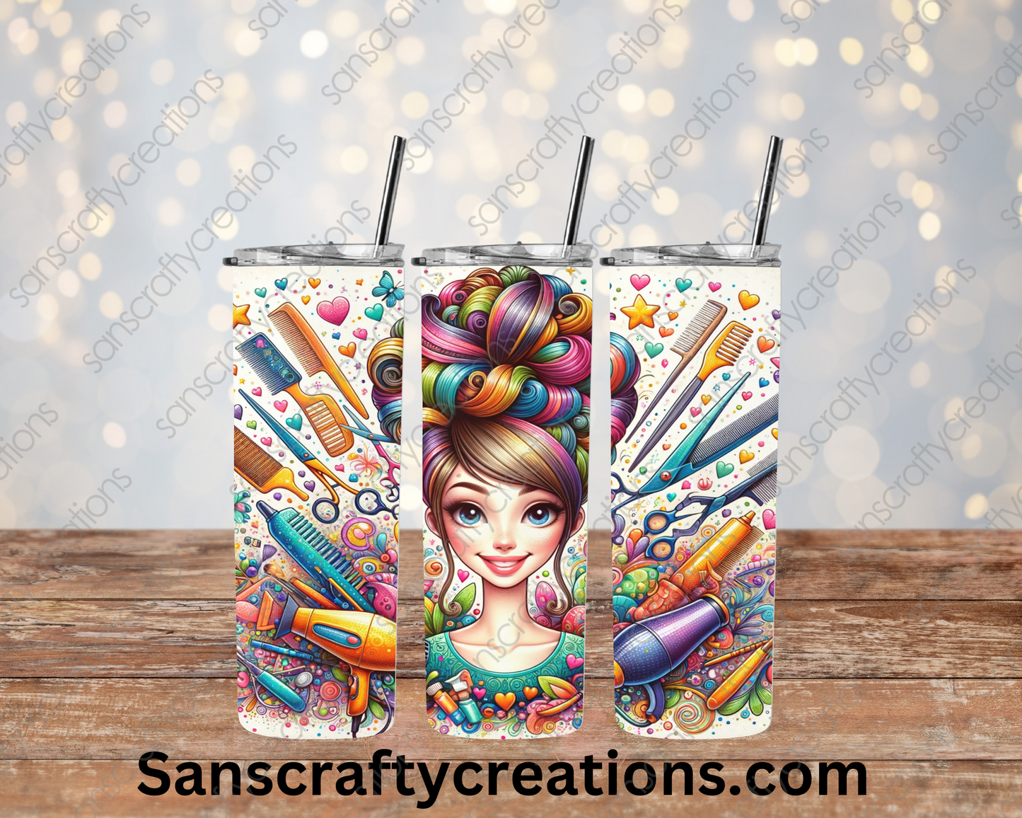 Hairstylist-Tumbler Wrap