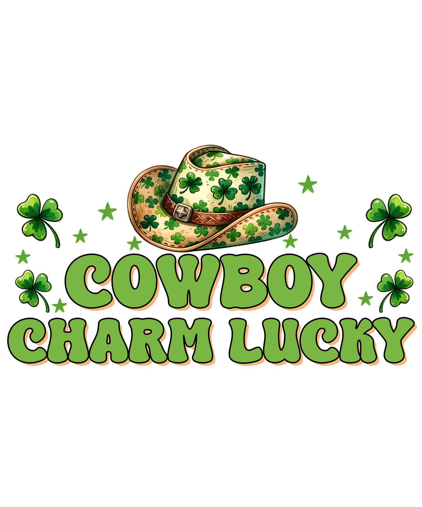 Cowboy Charm Lucky-Transfer