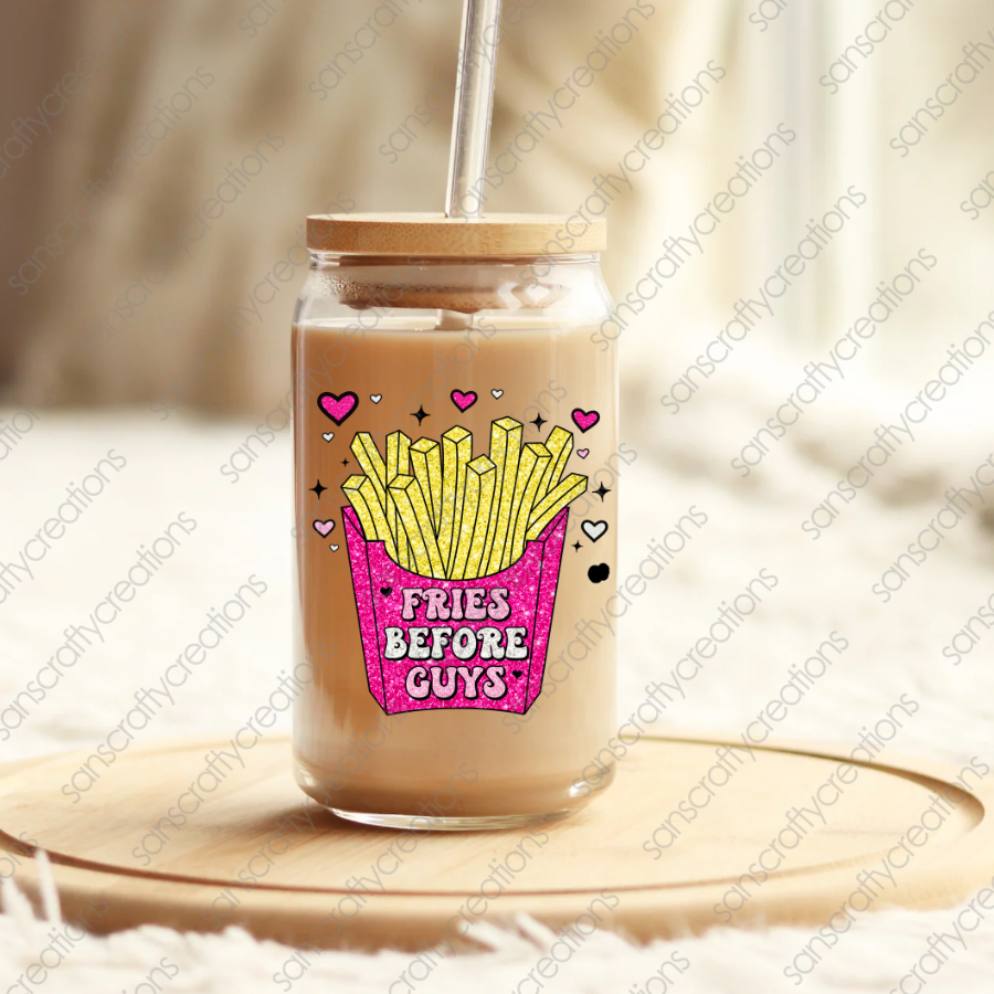 Fries Before Guys-Decal