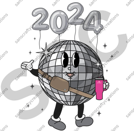 New year 2024 - by SansCraftyCreations.com -