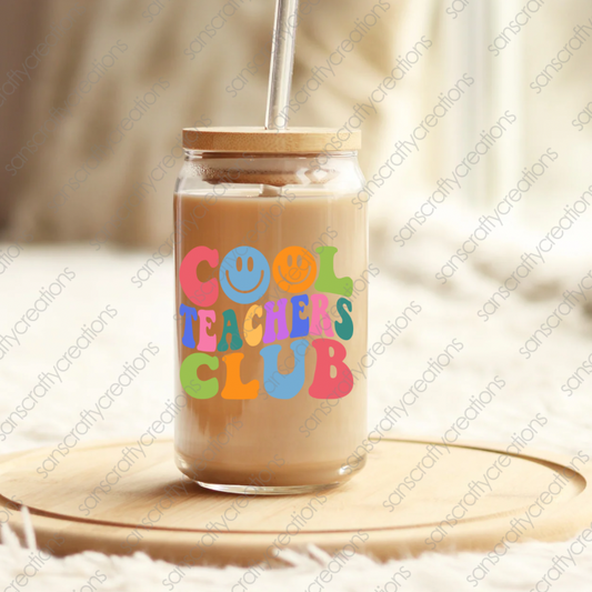 Cool Teachers Club-Decal