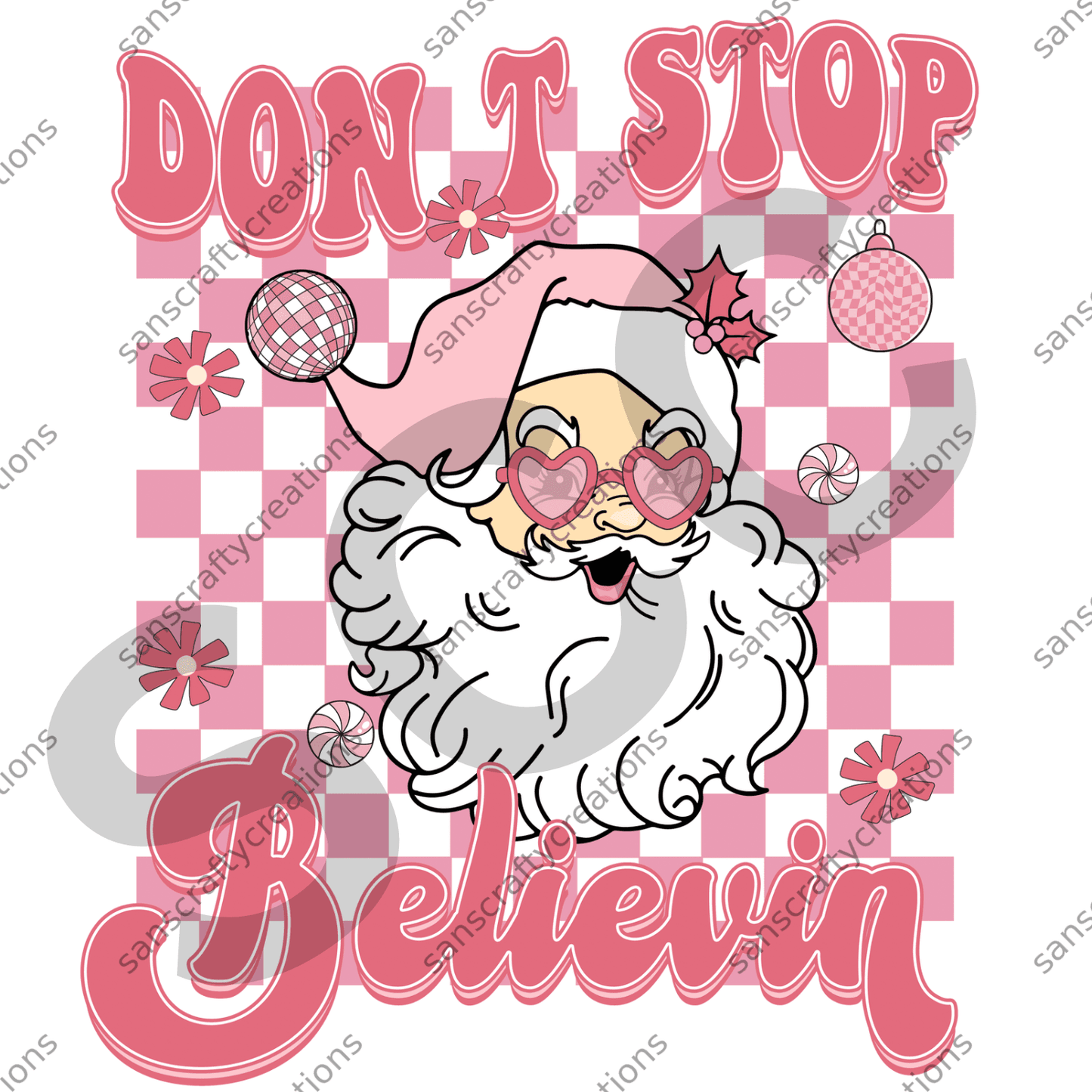 Don’t stop believin -  by SansCraftyCreations.com - 