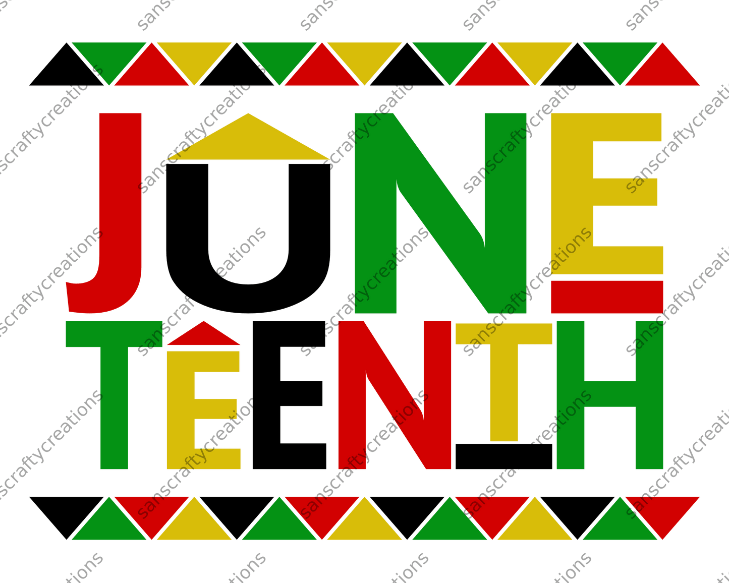 Juneteenth-Transfer -  by SansCraftyCreations.com - 