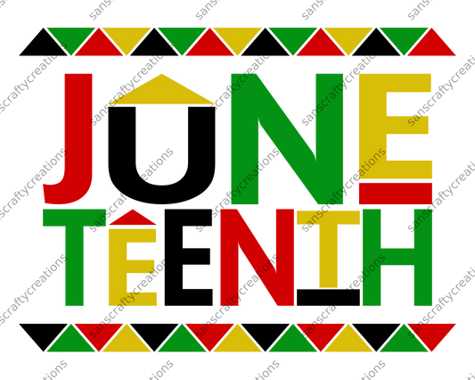 Juneteenth-Transfer -  by SansCraftyCreations.com - 