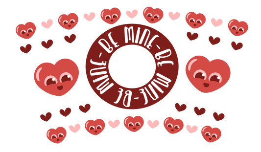 Be Mine-24oz Cold Cup Wrap