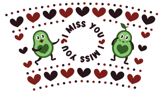 I Miss You-24oz Cold Cup Wrap