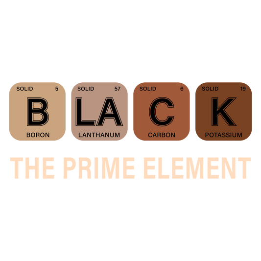 Black the prime Element-HTV Transfer