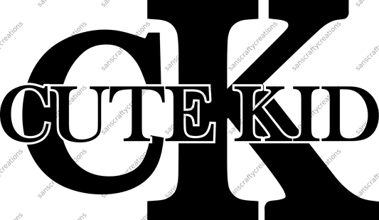 Cute Kid-Transfer - by SansCraftyCreations.com -