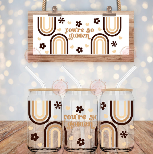 You're so golden-Libbey Glass Wrap