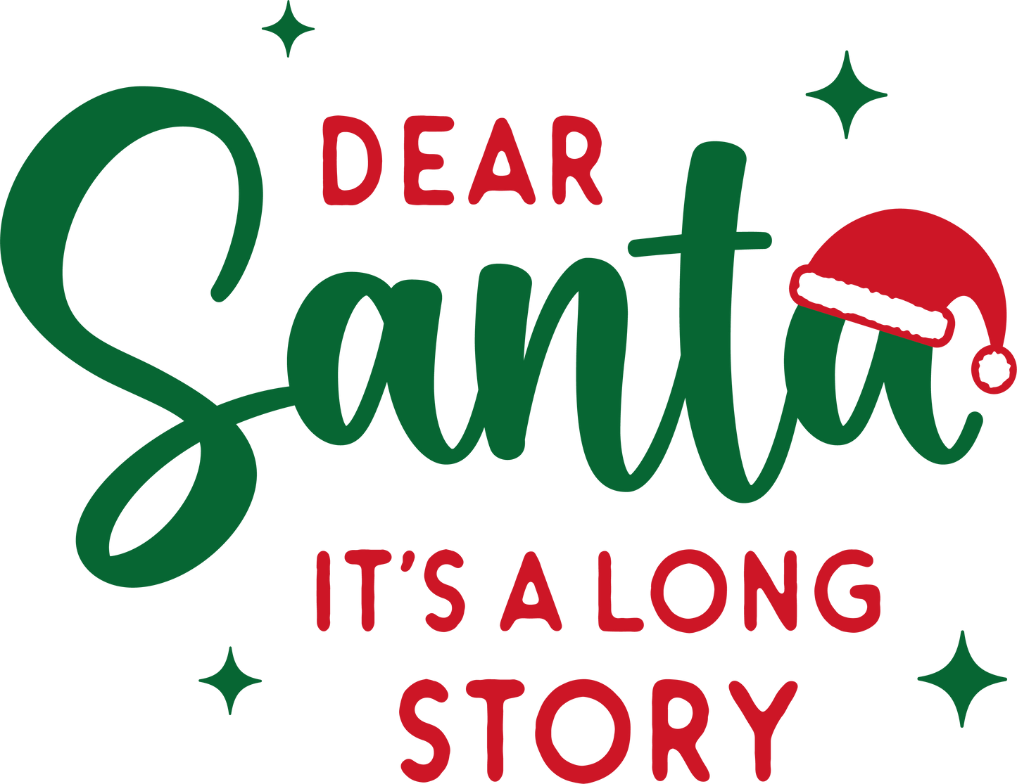 Dear Santa- Adult Transfer