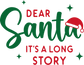 Dear Santa- Adult Transfer