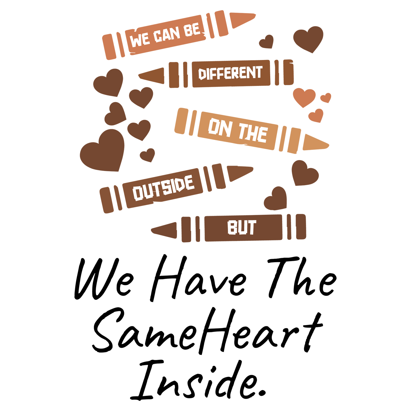 We have the same heart inside-HTV Transfer