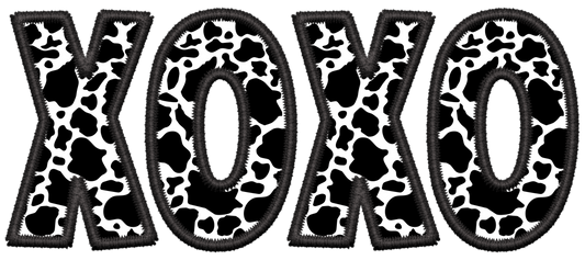 XOXO-Printed Heat Transfer Vinyl