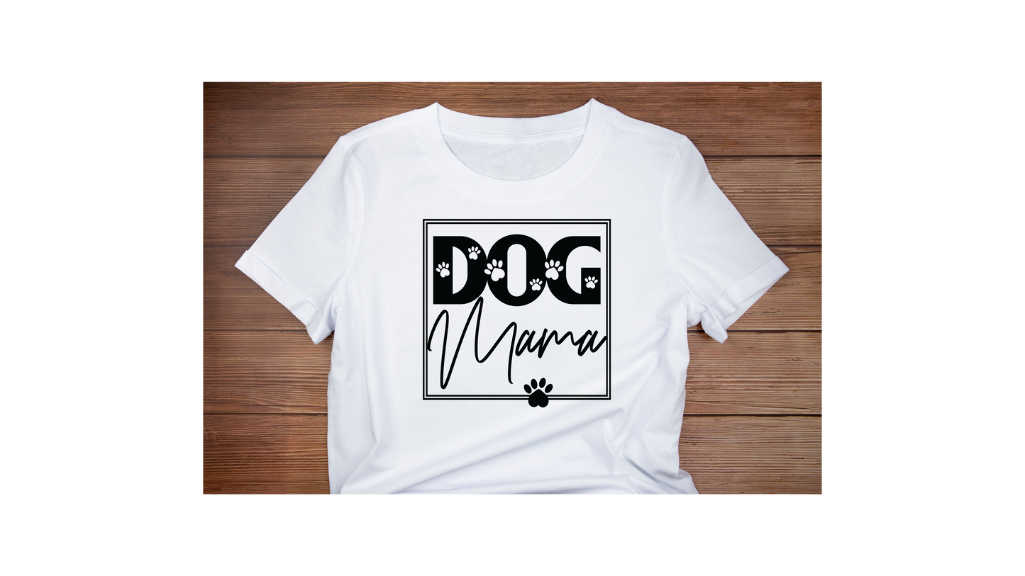 Dog Mom Adult Unisex T-Shirt