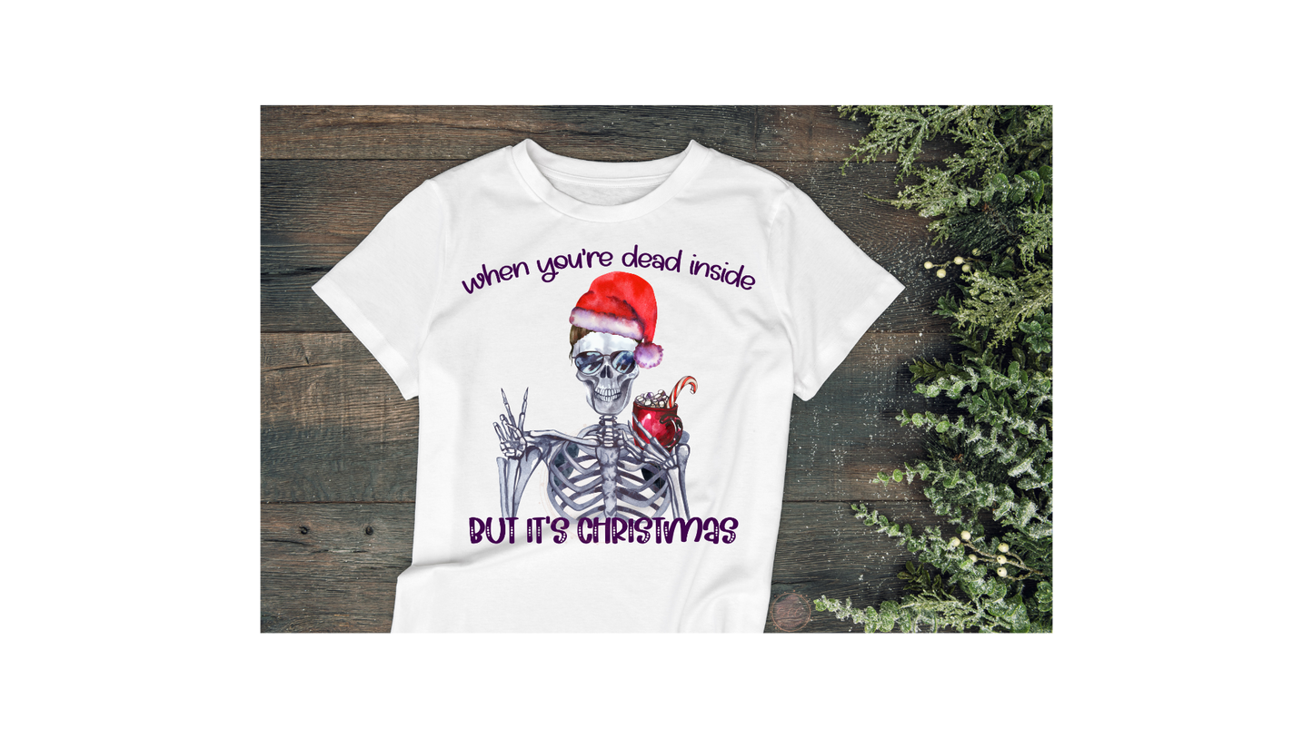 Dead Inside-Adult Unisex Shirt