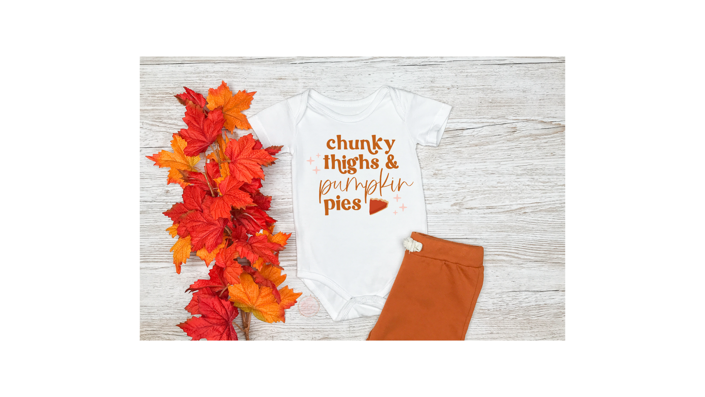 Chunky Thighs-Baby Bodysuit