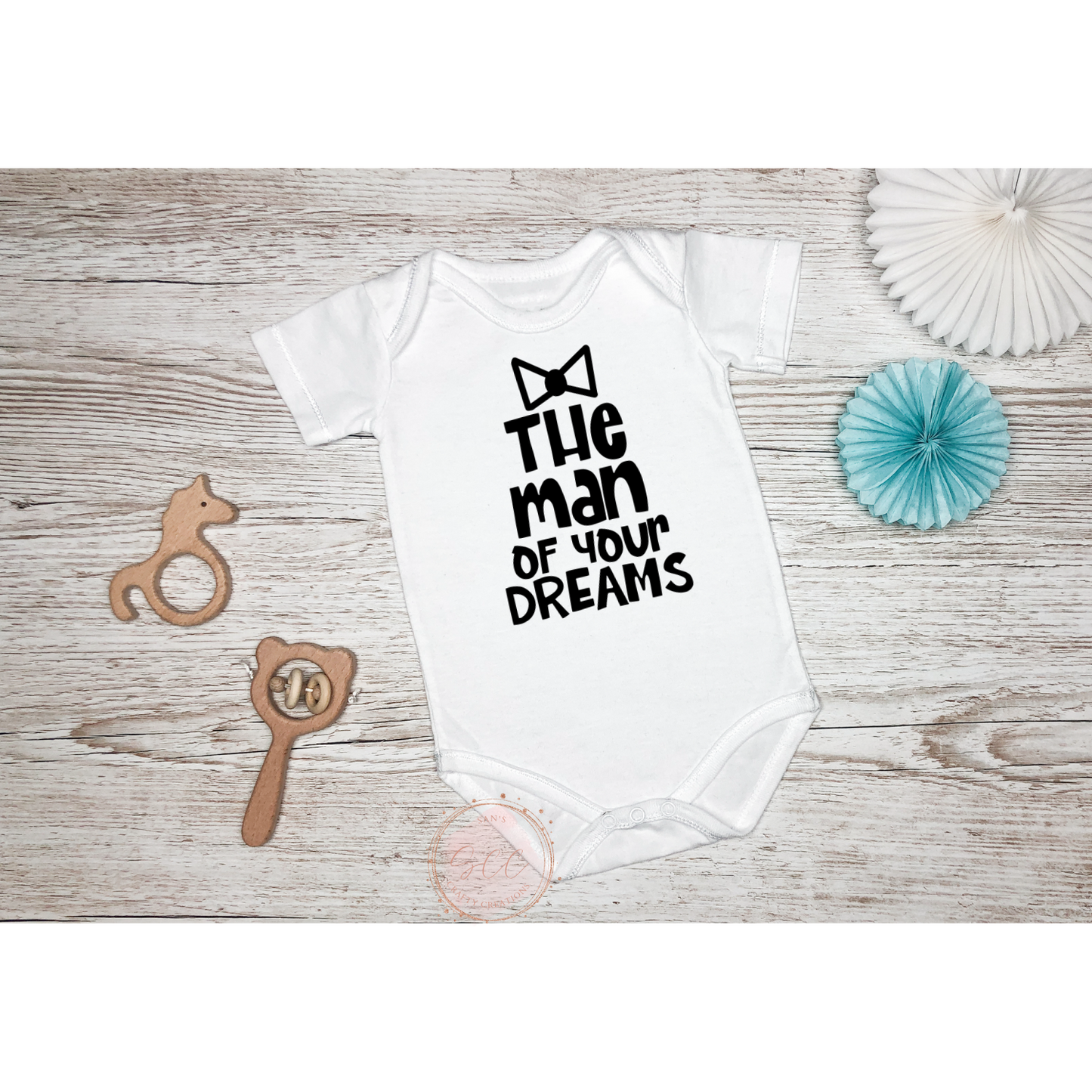 The Man of your Dreams-Baby Onsie