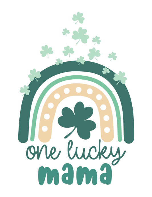 One Lucky Mama-Adult Unisex Shirt